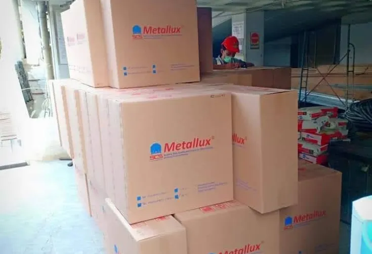 Projek Proyek di BUMN Karya,Gedung Waskita Haritage 2 ~blog/2023/1/3/foto_pengiriman_panel_clip_in_perforated_gedung_bumn_karyawaskita_karya_